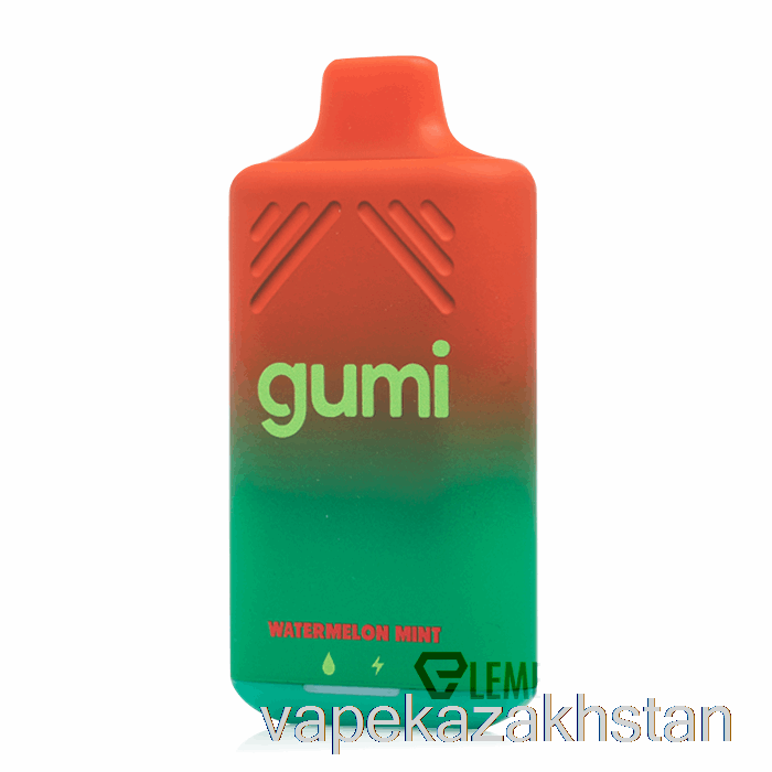 Vape Kazakhstan Gumi Bar 8000 Disposable Watermelon Mint